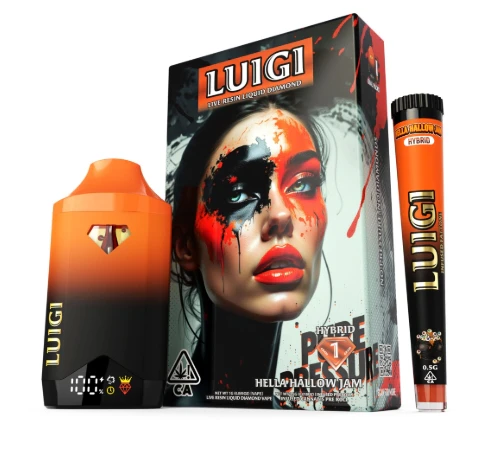 Luigi - Luigi| Hella Hallow Jam | 1g AIO Vape Main Image