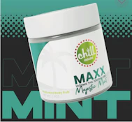 Chill Medicated | Majestic Mint MAXX Body Rub | 1000mg THC : 1000mg CBD