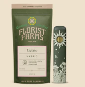 D19 Florist Farms Gelato AIO Vape 1g