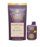 Grandi Guava -Sativa- Live Resin Tank (Vape Pens) | Florist Farms   -uuu9 back