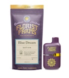 Blue Dream -Sativa- Live Resin Tank (Vape Pens) | Florist Farms   -uuu9 front