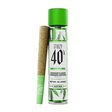 STIIIZY - STIIIZY | Sour Diesel | Infused 40's Preroll - 1g Main Image