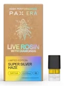 B48 PAX Super Silver Haze Live Rosin with Diamonds 1g Pod