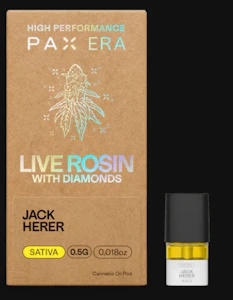 PAX - B51 PAX Jack Herer Live Rosin With Diamonds Pod .5g