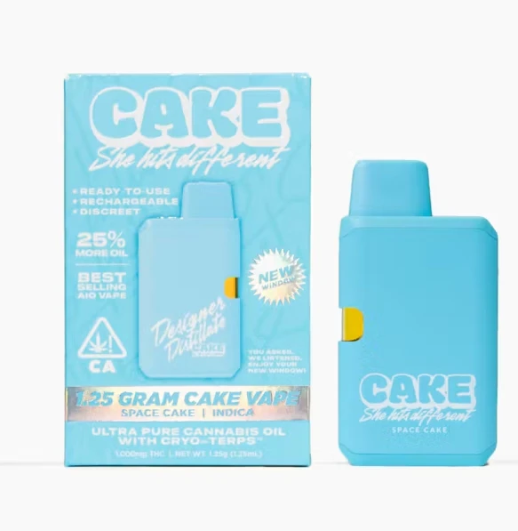 CAKE she hits different - CAKE - Disposable - Space Cake - 1.25g Main Image