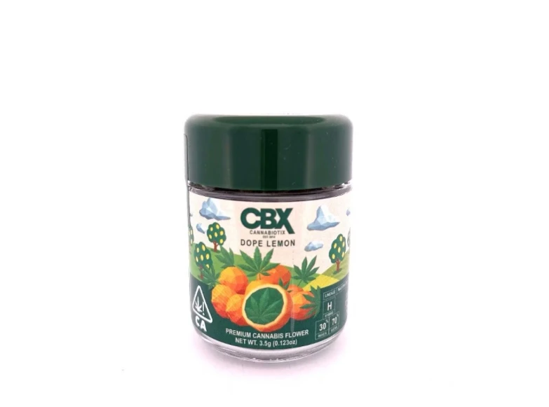 CBX: Cannabiotix - CBX - Flower - Dope Lemon - 3.5g Main Image