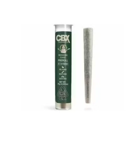 CBX: Cannabiotix - CBX - Preroll - Wedding Cake - .75g Main Image