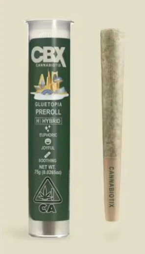 CBX: Cannabiotix - CBX - Preroll - Gluetopia - .75g Main Image