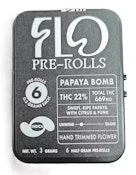 C45 Flo Extracts Papaya Bomb Pre-Roll 6pk 3g