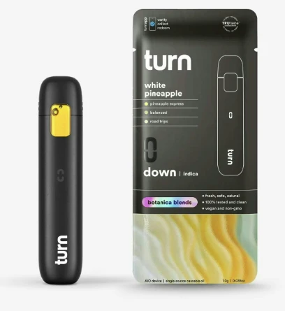 TURN- BOTANICA BLENDS - WHITE PINEAPPLE VAPE POD - TURN - 1g Main Image