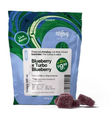 MFNY - i17 MFNY Blueberry X Turbo Blueberry Live Resin Gummies 8pk Main Image