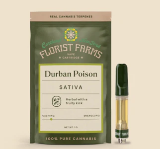 Florist Farms - B63 Florist Farms Durban Poison 510 Cart 1g