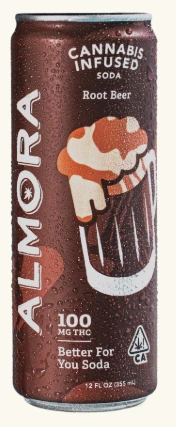 ALMORA FARMS - Almora - Drink - Root Beer Soda - 100mg Main Image