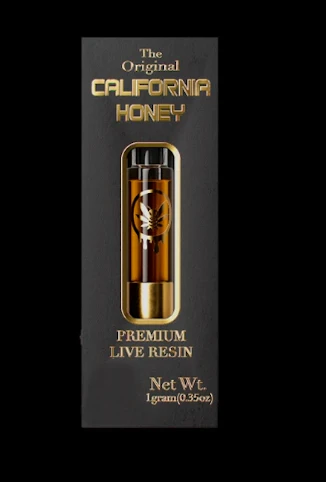 CALIFORNIA HONEY - Dying Dream -Indica- 87.1% THC | Premium Live Resin Cartridge 95% TAC | 1g (Vape) | California Honey      -YYY6 FRONT