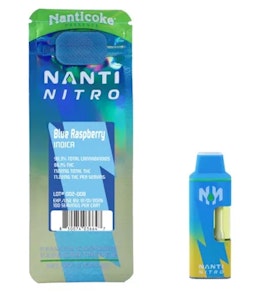 Nanticoke - D14 Nanticoke Nanti Nitro Blue Raspberry AIO 2g