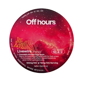 Off Hours - A24 Off Hours Razz Lemonade Rope Gummies 10pk