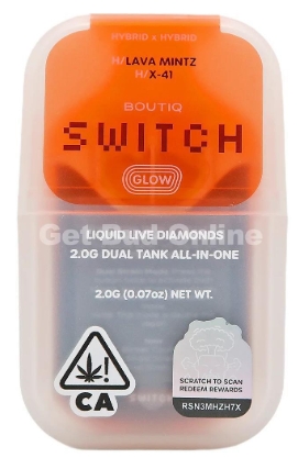 Lava Mintz x 41 Dual Chamber Liquid Diamonds - 2g Vape