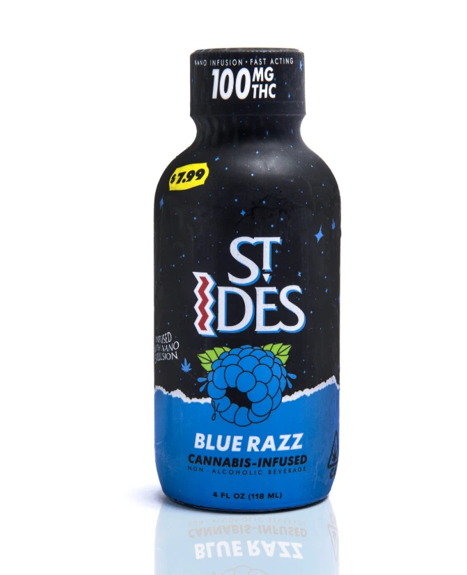 ST IDES - ST. IDES | BLUE RAZZ | 4OZ SHOT | 100MG Main Image