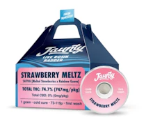 R8 Jaunty Strawberry Meltz Live Rosin Badder 1g