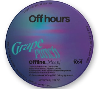 Off Hours - E4 Off Hours Offline Grape Punch (Sleep) Gummies