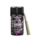 Rove |Grape Stomper OG | I| Ice Packs Rosin Diamond Hash Infused - 6pk | 3.6g