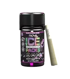 ROVE - Rove |Grape Stomper OG | I| Ice Packs Rosin Diamond Hash Infused - 6pk | 3.6g Main Image