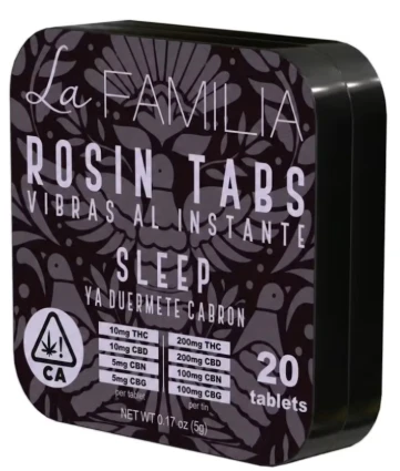 La Familia - La Familia - Tablet - Rosin - Sleep - 20pk Main Image