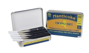 B40 Nanticoke Pineapple Runtz Pre Rolls 5pk .5g
