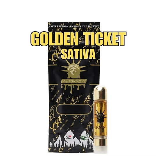 Golden Ticket Cartridge - 1g Vape