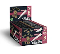 Zig-Zag 70's Ultra Thin Cones 8 Per Pack