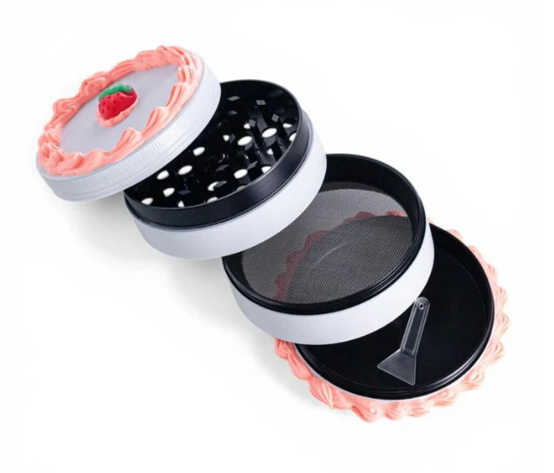 Winona Dispensary - 63mm 4 Piece Grinder - Peach Cake Main Image