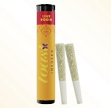 Gorilla Punch -Hybrid- 0.50g 2pk Live Rosin Infused (Pre-Roll) Minis | Toast   -ll6 FRONT