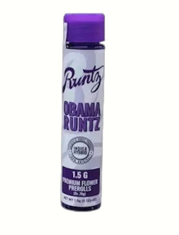 RUNTZ - Obama Runtz -Indica- 2pk (Pre-Roll) 1.5g | Runtz     -x4