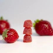 Strawberry Kiwi 20mg Gummies by Pink Fox