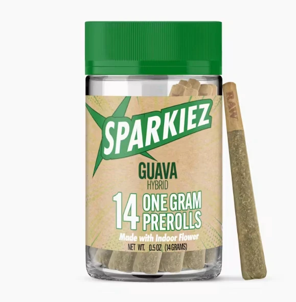 Sparkiez - Sparkiez - Preroll - 14pk - Guava - 14g Main Image