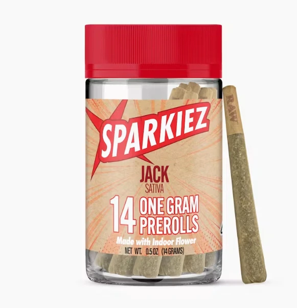 Sparkiez - Sparkiez - Preroll - 14pk - Jack - 14g Main Image