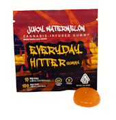 Juicy Watermelon 100mg Single Gummy - Everyday Hitter