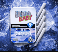 Iced - Blue Zushi Diamond Infused Pre-rolls - 5pk - 2.5G