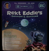 Rekt Eddie's Hybrid Gummies 5mg - Big Bang Guava Gelato - 10ct