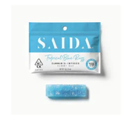 Saida Gummy Bar - Tropical Blue Razz - 100mg