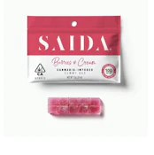 Saida Gummy Bar - Berries & Cream - 100 mg Edible
