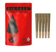 Big Tree - Pre Roll Pack - Sativa - Lemon Haze - (5g total) 5 Pack