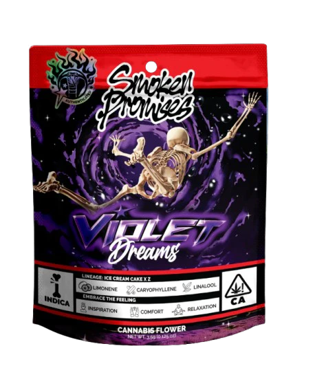 Smoken Promises - Smoken Promises 3.5g Violet Dreams Main Image