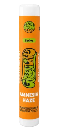 Greenline - Green Line Preroll 1g Amnesia Haze Main Image