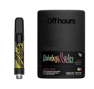 OFF HOURS - Off Hours - Rainbow Beltz  - 85.46% THC - 1.0g - Vape Cartridge