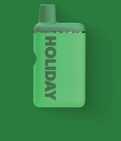 Holiday - Happy Camper -Hybrid- 88.5% THC | Vape | 1 Gram | H-Bar | Holiday     -sss6 front