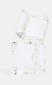 Edie Parker - Ice Pipe - Crystal Clear Baby