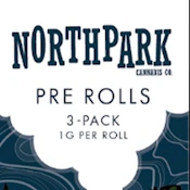 NorthPark - Bumper OG Pre-Roll (3 x 1g) 