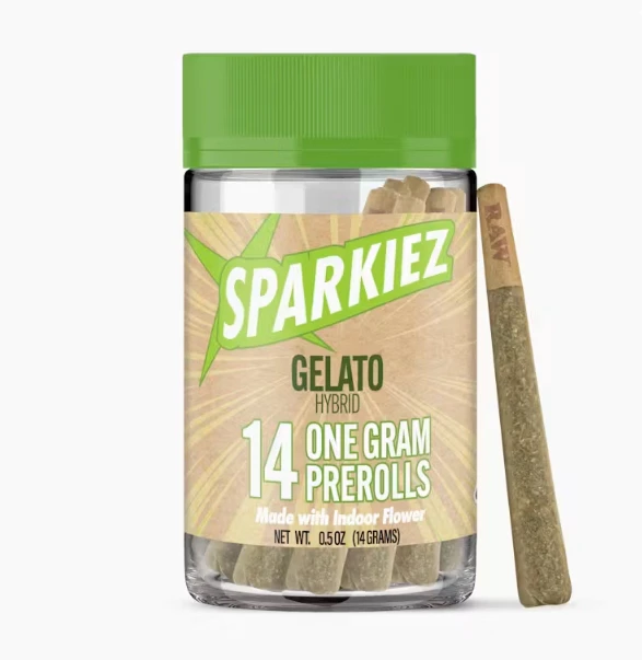 Sparkiez - Sparkiez - Preroll - 14pk - Gelato Main Image