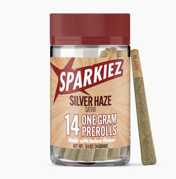 Sparkiez - Sparkiez - Preroll - 14pk - Silver Haze Main Image